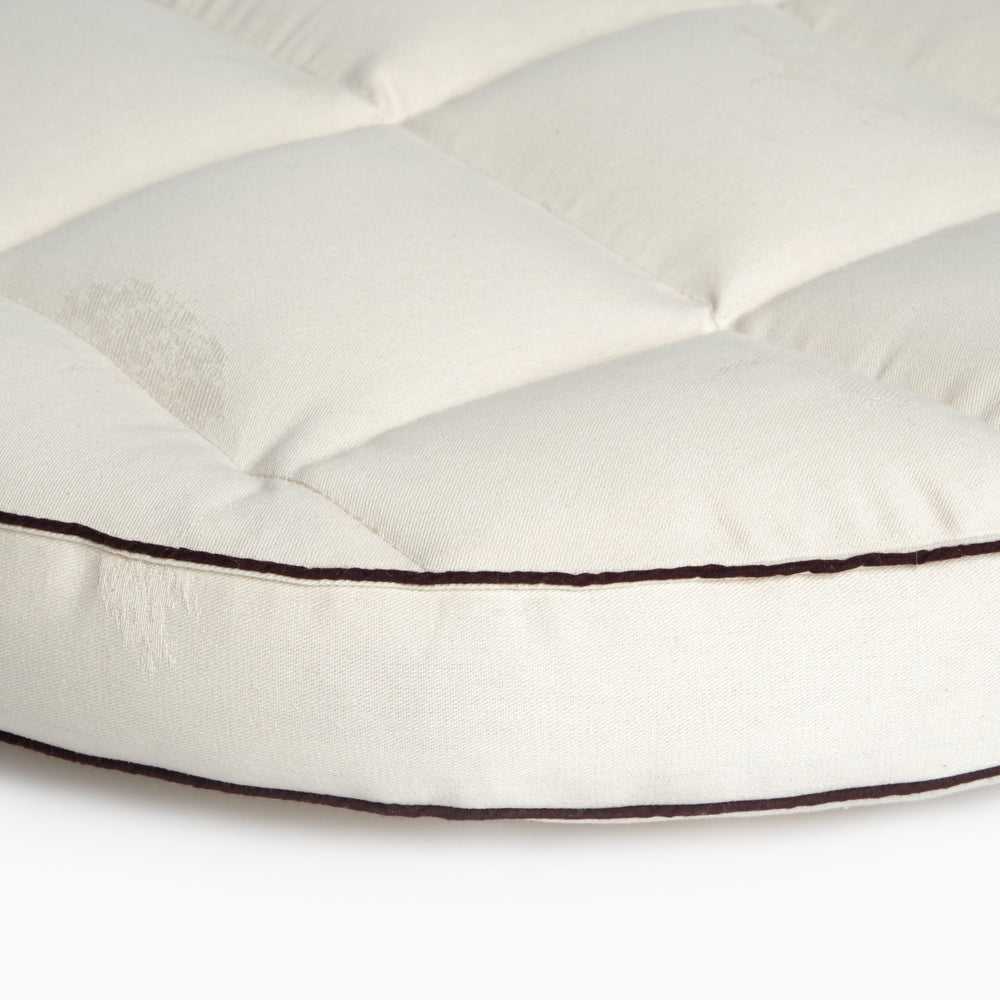 Kapok matras, ovaal - 70 x 122 cm