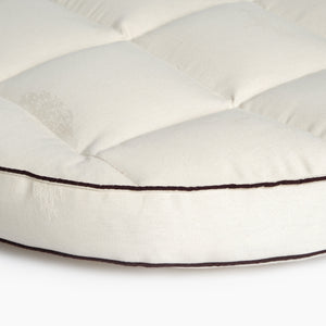 Kapok matras, ovaal - 70 x 122 cm