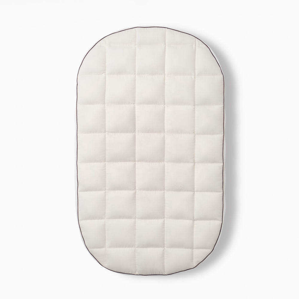 Kapok matras, ovaal - 70 x 122 cm
